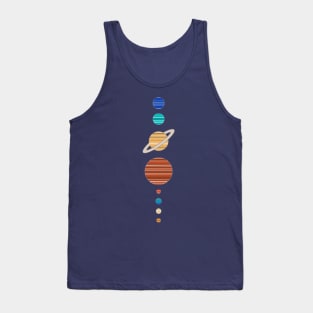 Solar System Planets Tank Top